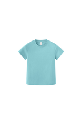 Women's Spring Summer 260g Solid Crewneck Oversized Tee