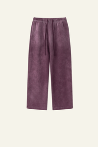 Men's Washed Straight-Leg Pants.