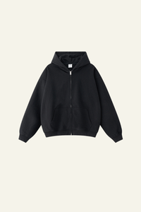 Men's Streetwear Full Zipper Hooded Jacket