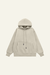 Men's Streetwear Fleece-lined Front Pocket Hoodie