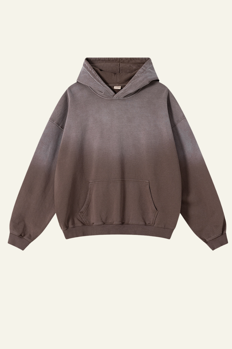 Men's 480 Heavyweight Vintage Gradient Color Cotton Hoodie