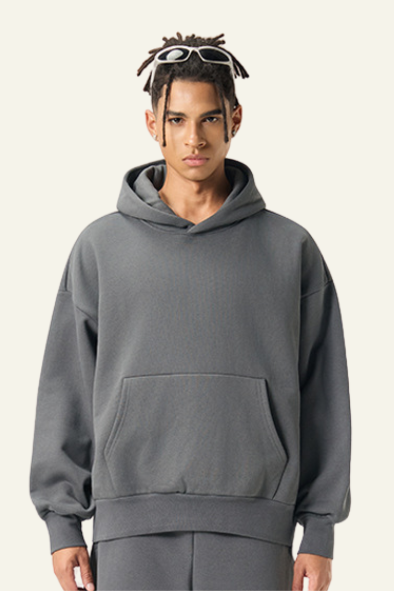 Men's  500G Heavyweight Front Pocket Hoodie