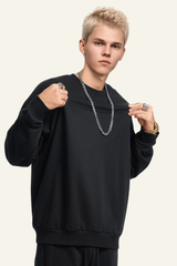 Men's Solid-Colored Pullover