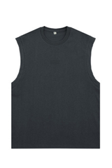 Men's Summer Cotton Letter Print Muscle Tank