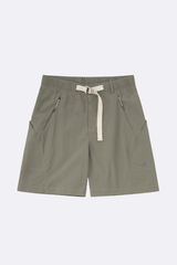 Men's 3D Cut Drawstring Quick Dry Secure Zip Cargo Shorts