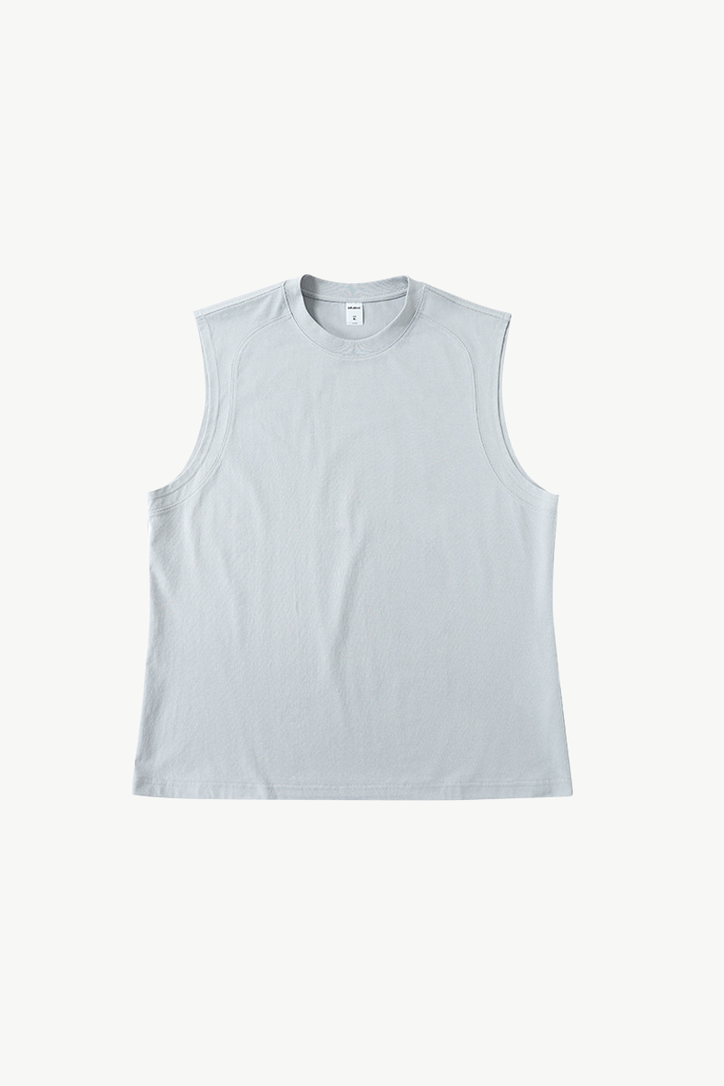 Women's High Elasticity 220g Raglan Sleeveless Tank Top