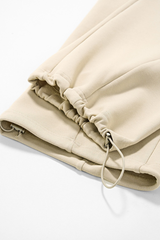 Men's Streetwear Drawstring Straight-Leg Pants
