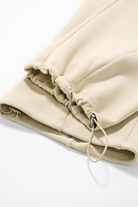Men's Streetwear Drawstring Straight-Leg Pants