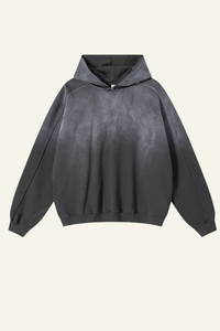 Men's Gradient Color Cotton Hoodie