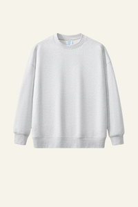 Women's  Washed Distressed Solid Pullover