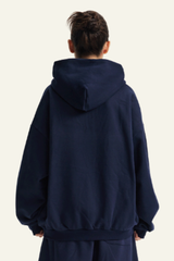 Women's Streetwear Full Zipper Hooded Jacket