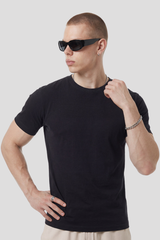 Men's Summer 210g Ribbed Set-in Cooling Quick Dry Slim Tee