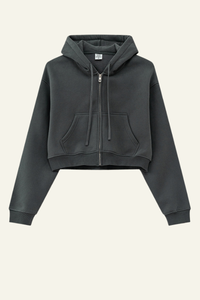 Women's Full Zipper Hooded Jacket