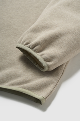Men's Streetwear Polo Collar Drop Shoulders  Sweatshirt.