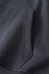 Men's Streetwear Faux Two-Piece Fleece-Lined Hoodie