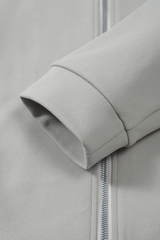 Men's Streetwear Stand Collar Full-Zipper Jacket