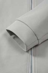 Men's Streetwear Stand Collar Full-Zipper Jacket