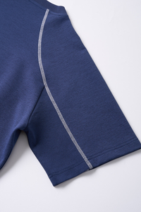 Women's Streetwear Color Block Printed T-shirt