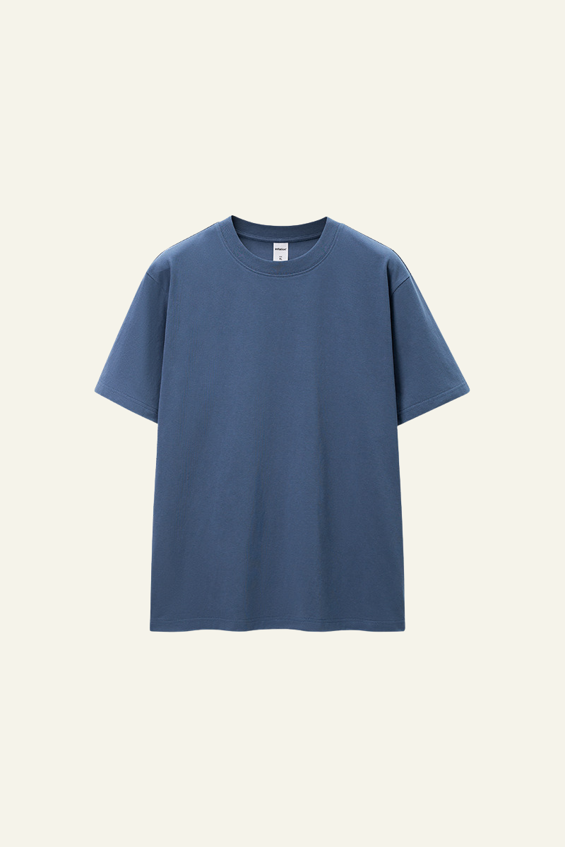 Plus Size Men's Streetwear Solid T-shirt