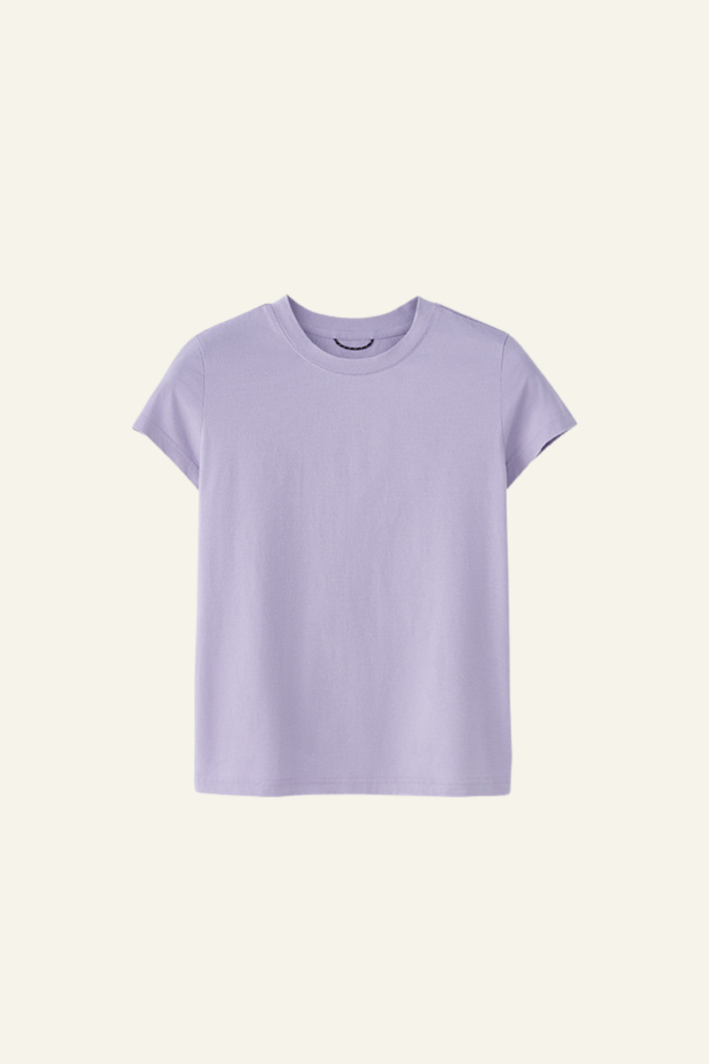 Women's Fitted Breathable Solid OutdoorT-shirt