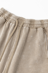 Men's Cotton Streetwear Washed Relaxed Short