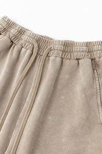 Men's Cotton Streetwear Washed Relaxed Short
