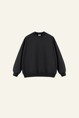 Men's 400G Heavyweight Streetwear Solid Pullover