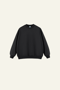 Men's 400G Heavyweight Streetwear Solid Pullover
