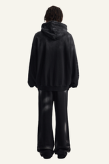 Men's Streetwear Cotton Set:Hooded Jacket And Sweatpants