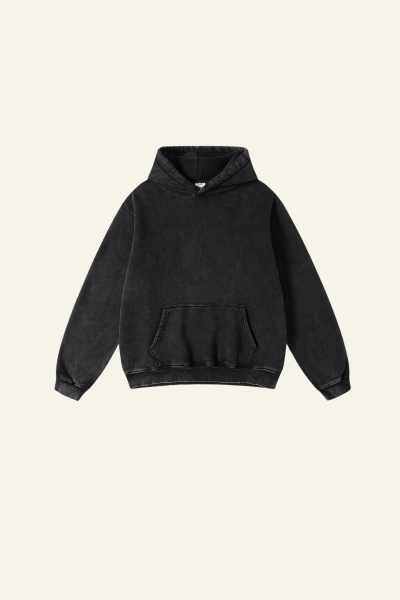 Women's Solid Color Pocket Hoodie