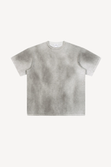 Men's Summer 160g Cotton Hand Painted Fade Loose Crew Tee