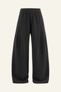Women's Streetwear Twill Wide Leg Pants