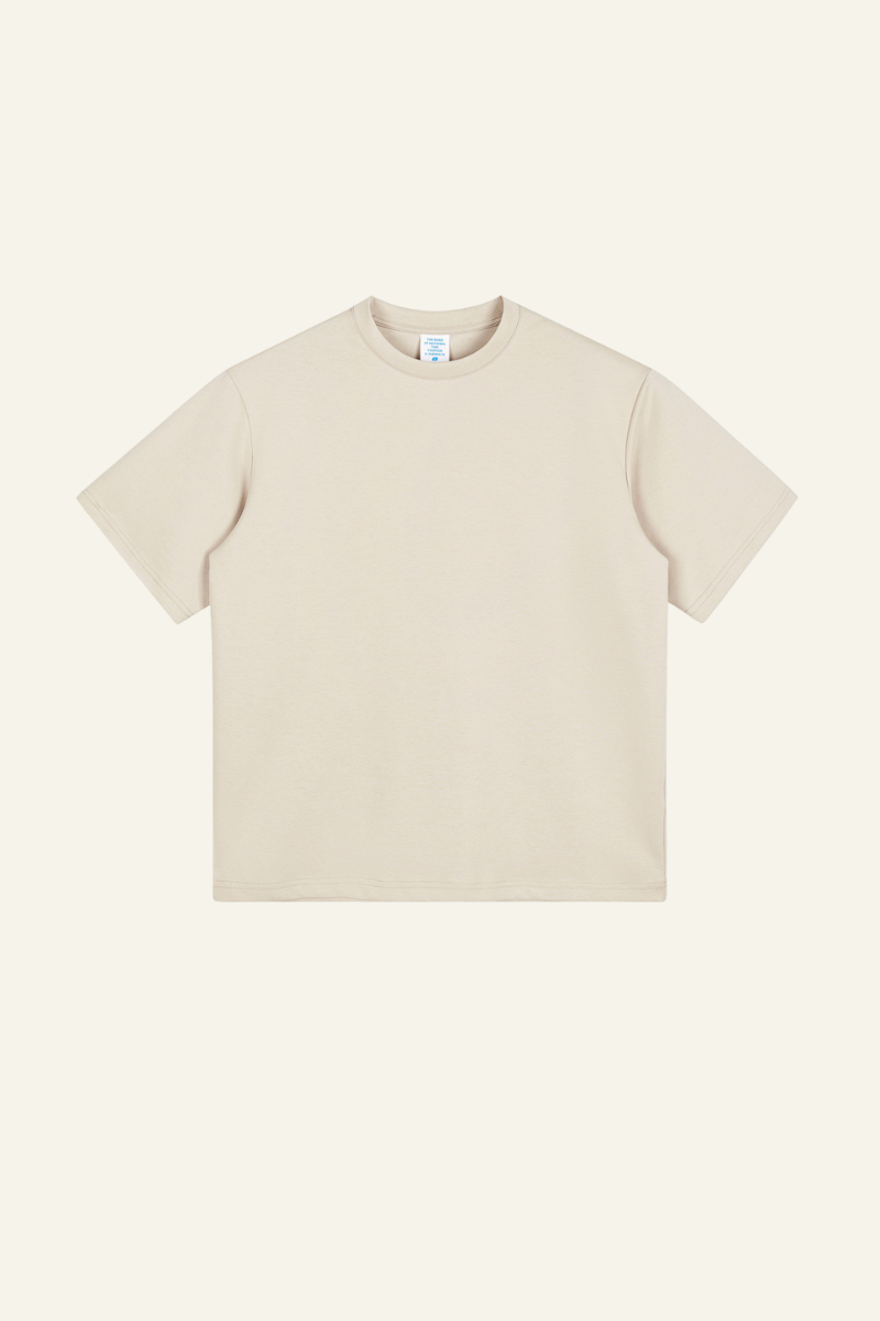Men’s Streetwear Relaxed  Solid T-shirt