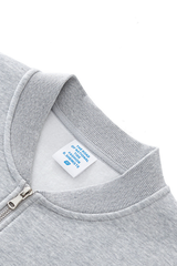 Men's Streetwear Stand Collar Fleece-Lined Zipper Jacket