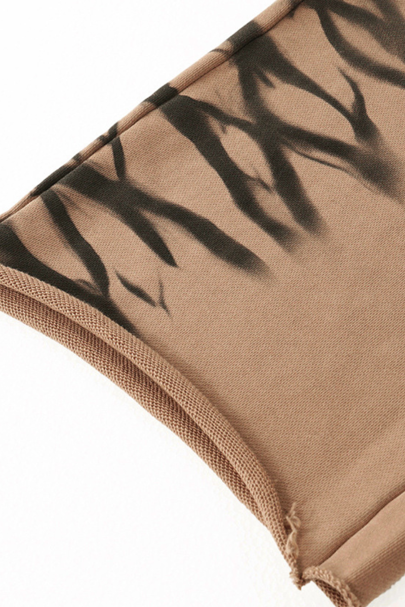 Men's Cotton Streetwear Washed  Gradient Sweatpants