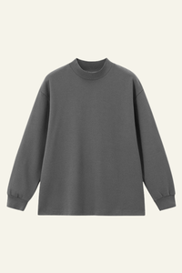 Men's Skin-friendly Double-sided Small High-neck Sweatshirt