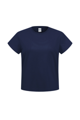 Women's Cotton Athletic Solid Minimalist T-shirt