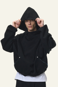 Men's Streetwear Functional Deconstructed Hoodie