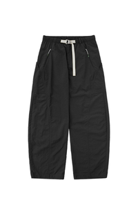 Men's 3D Cut Secure Zip Waterproof Drawstring Cargo Pants