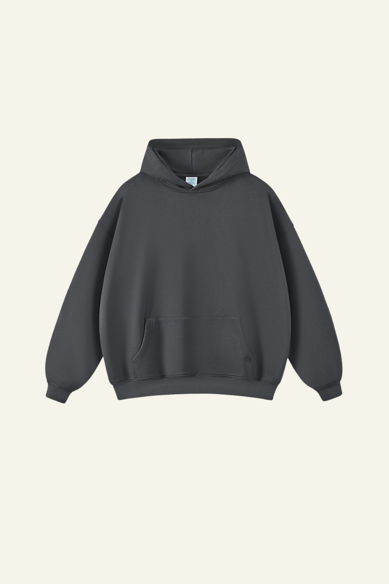 Men's Cotton Streetwear Front Pocket Hooded