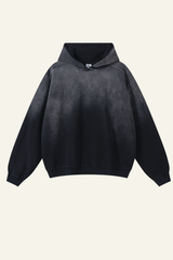 Men's Gradient Color Cotton Hoodie