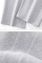Men's Streetwear  Color-Block Elastic Wide-leg Casual Pants.