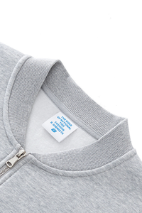 Women's  Streetwear Stand Collar Fleece-Lined Zipper Jacket