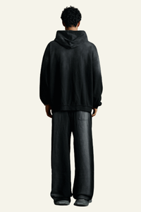 Men's Cotton Gradient Color Set:Hoodie And Casual Pants