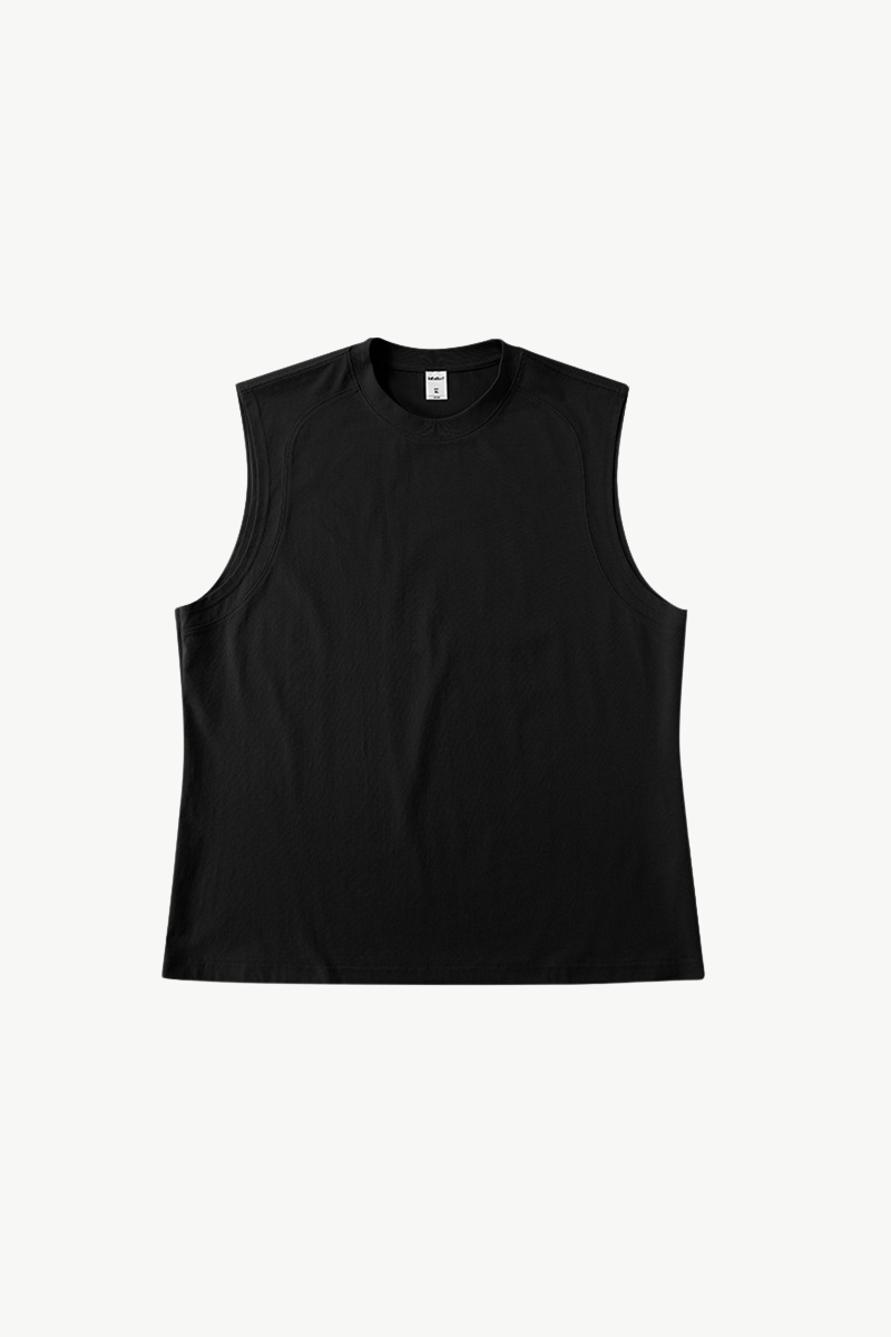 Men's High Elasticity 220g Raglan Sleeveless Tank Top