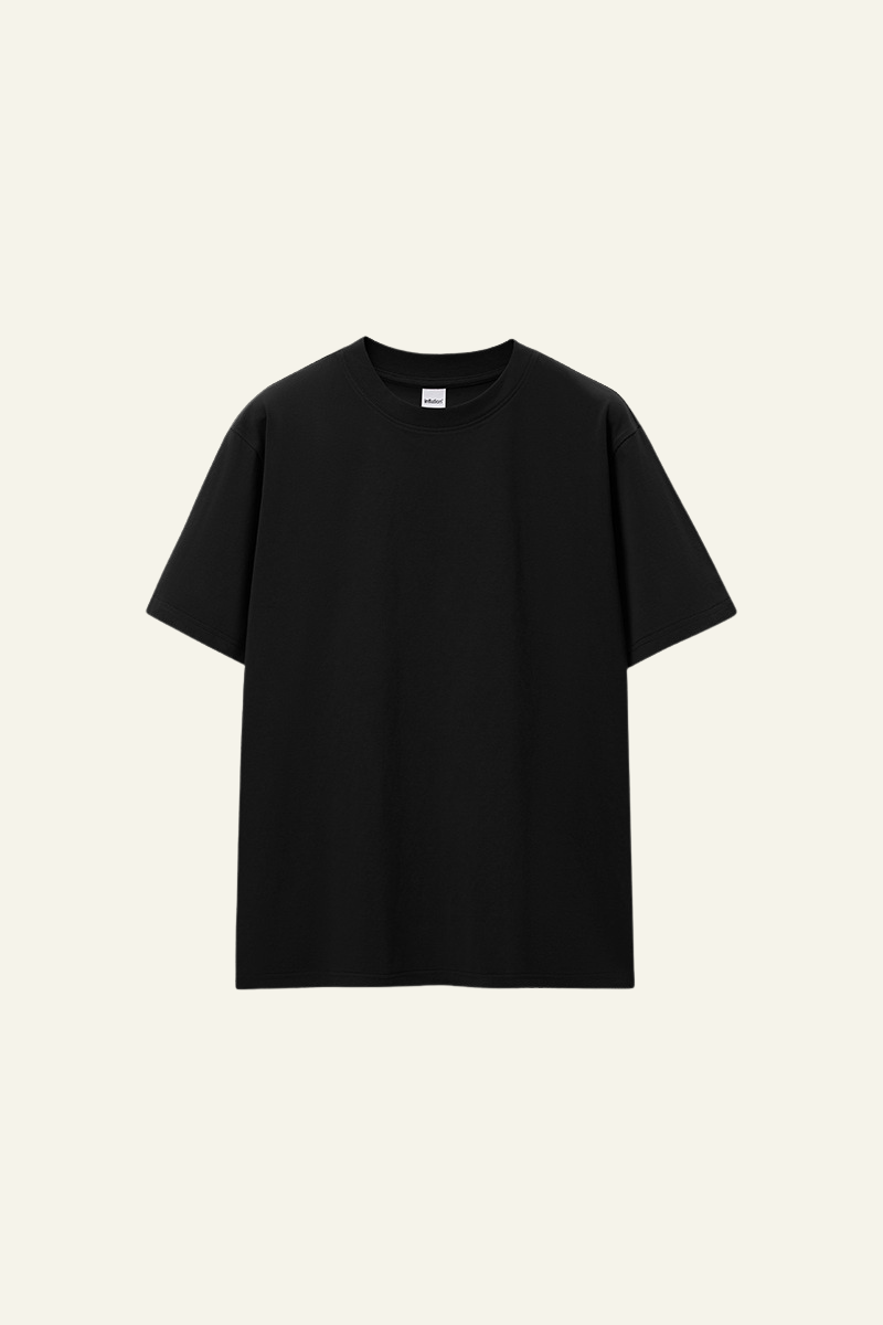 Plus Size Men's Streetwear Solid T-shirt