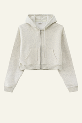 Women's Full Zipper Hooded Jacket