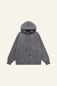 Men's Streetwear Fleece-lined Front Pocket Hoodie