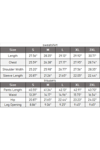 Women's Fall Winter 430g Terry Drawstring Hoodie Set
