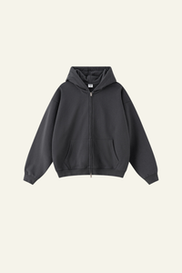 Men's Streetwear Full Zipper Hooded Jacket